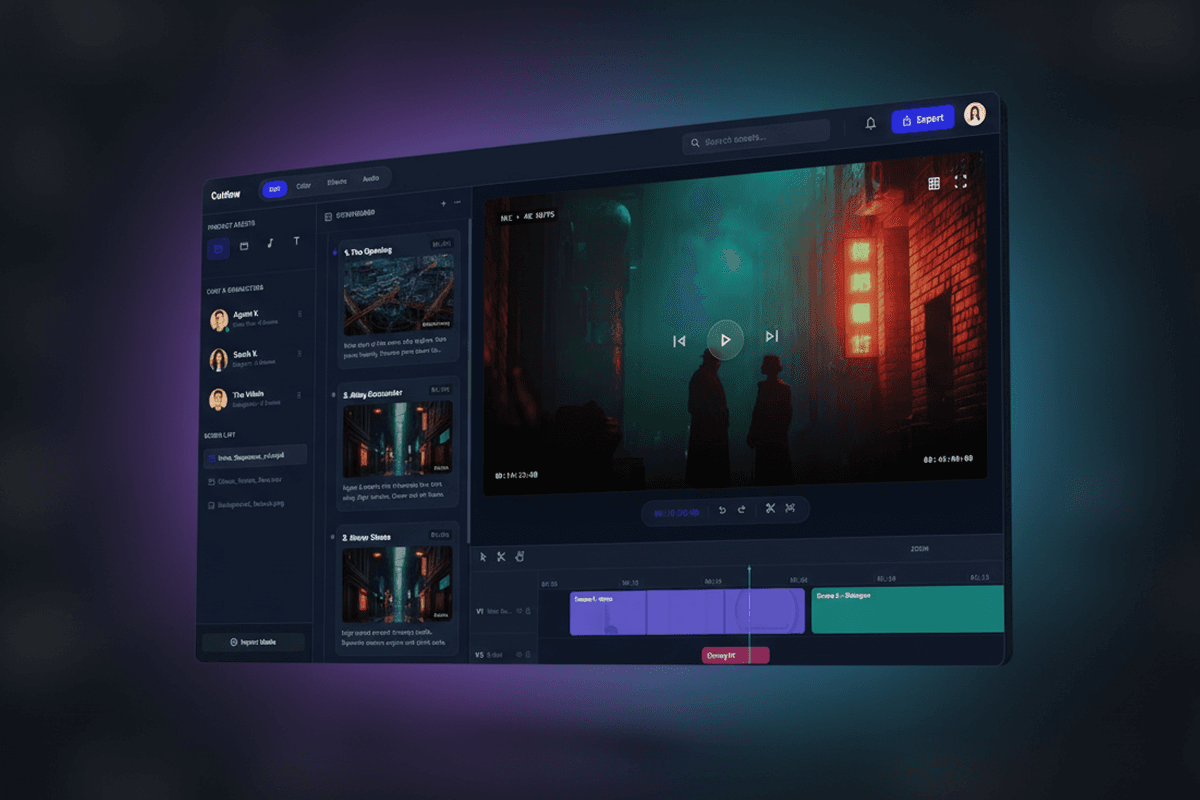 Cutflow - AI Short-form Drama Studio